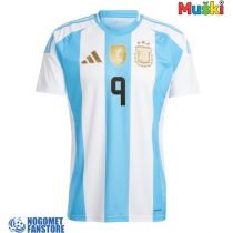Argentina Julian Alvarez #9 Domaci Dres Copa America 2024 Kratak Rukav